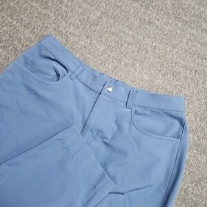 State and Liberty Tech Chinos Mens 34 Blue Athletic Fit 4-Way Stretch Pants